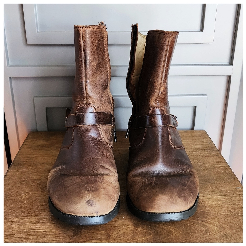 Teva De La Vina Leather Boots – Women's Size 9